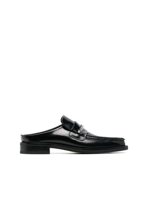 chain-detail 30mm loafers