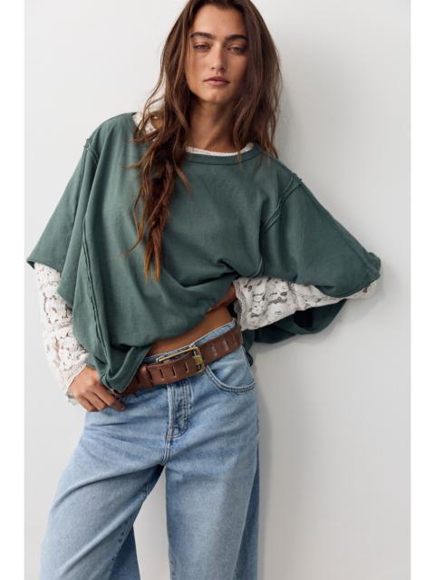 FREE PEOPLE We The Free Next Level Boat Neck Tee