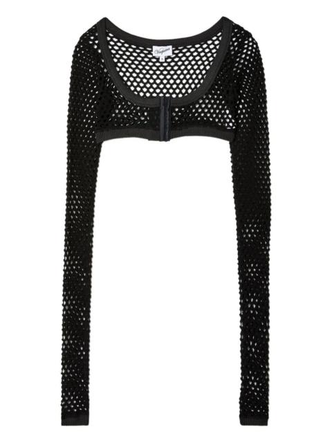 VAQUERA fishnet cardigan