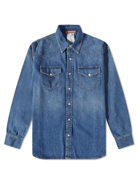 Acne Studios Karty Denim Overshirt