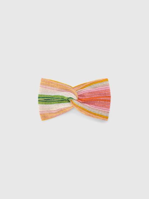 Missoni Striped viscose-blend headband