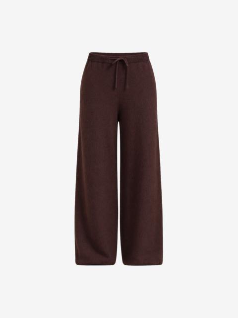 The Frankie Shop Kladno Knit Joggers - Brown