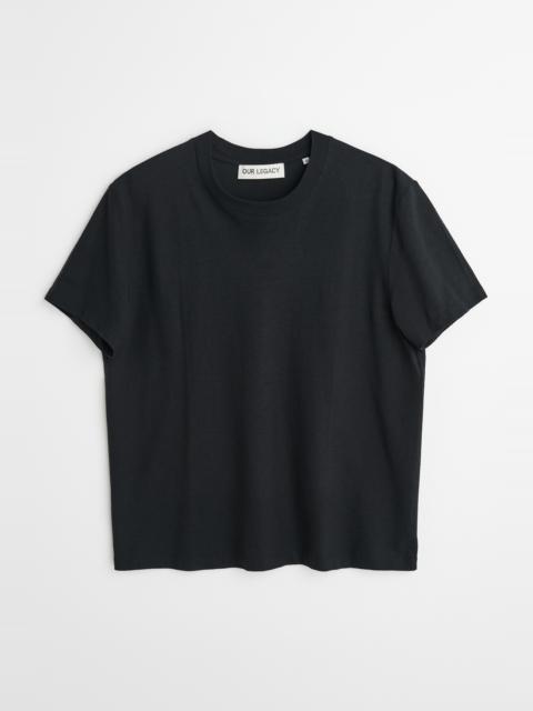 Hover T-Shirt Black Dry Crepe