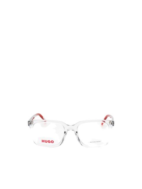 HUGO square-frame glasses