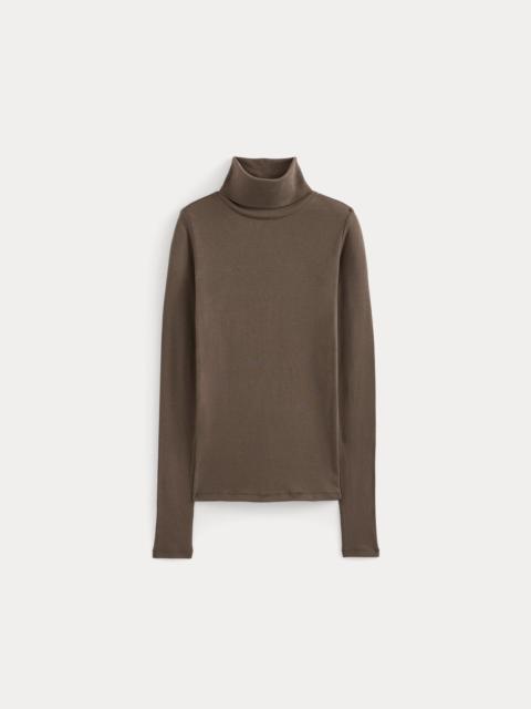 EVERLANE TISSUE LONG-SLEEVE TURTLENECK