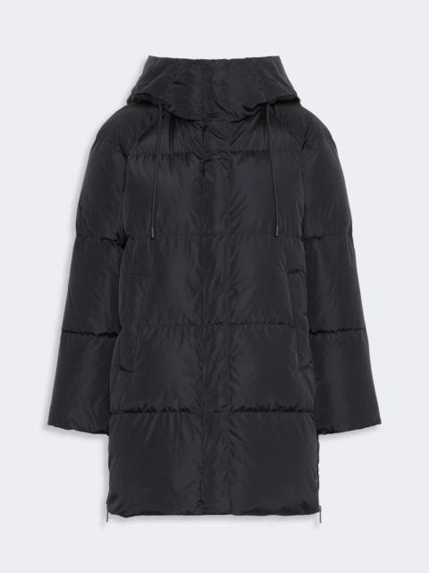 WEEKEND Max Mara NEWBEMBO Midi parka in water-repellent taffeta - BLACK