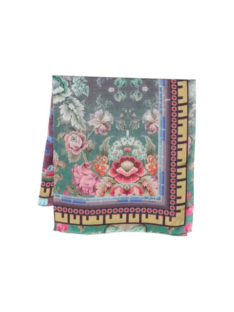 Pierre-Louis Mascia Molare floral-pattern scarf