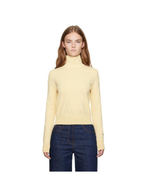 RECTO Yellow Classic Turtleneck