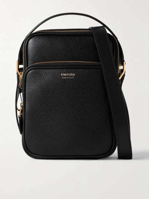 TOM FORD Full-Grain Leather Messenger Bag