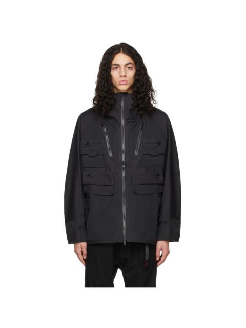 White Mountaineering Black Mountain Parka Jacket