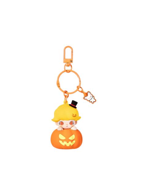 POP MART Pop Mart Dimoo Happy Halloween Party Series Luminous Pumpkin Pendant