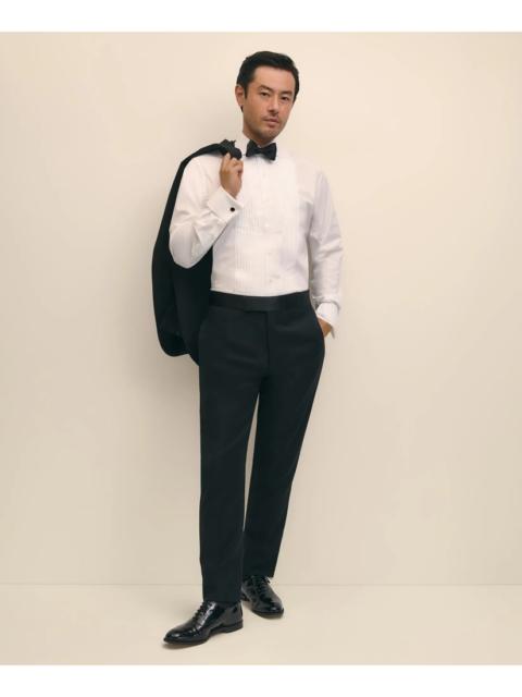 Brooks Brothers Slim Fit Merino Wool Twill 1818 Tuxedo Pants