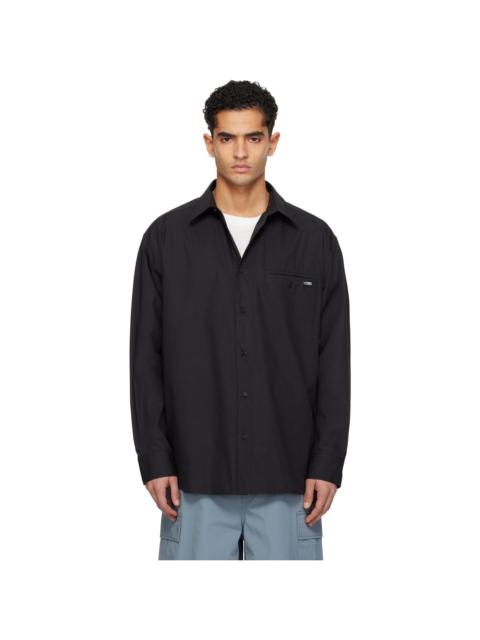 MM6 Maison Margiela Black Cotton Shirt