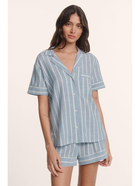 eberjey Nautico Shortie Short PJ Set
