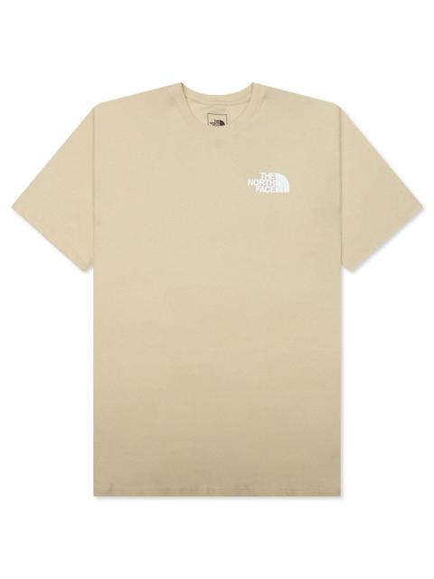 S/S BOX NSE TEE - GRAVEL/MULTI-COLOR