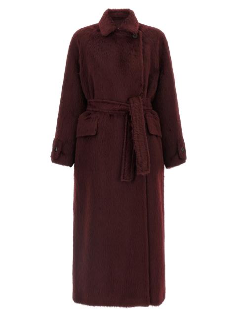 Albata1234 Coats And Trench Coats Bordeaux