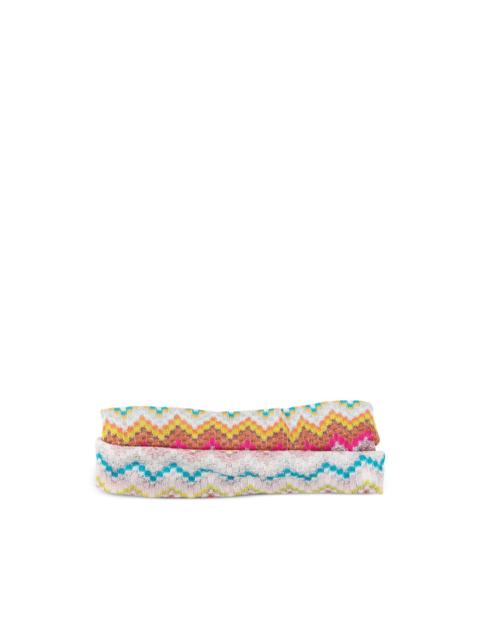 Missoni zig-zag hair accessory