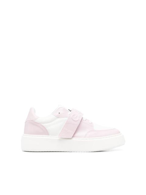 GANNI touch-strap low-top sneakers