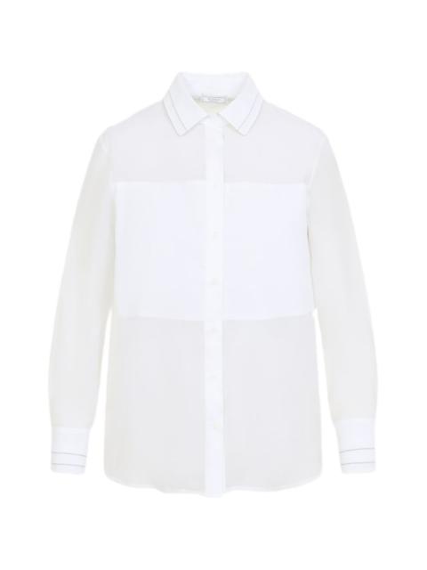 PESERICO organza shirt
