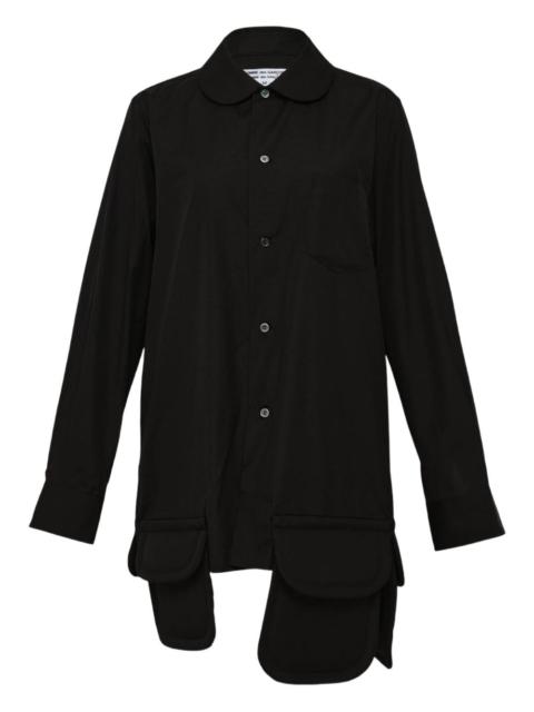 Comme des Garçons Comme des Garçons pocket-hem shirt