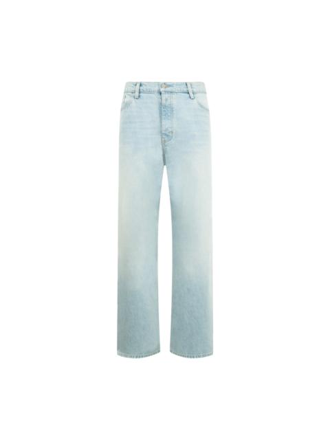NAHMIAS LIGHT WASH BAGGY JEANS