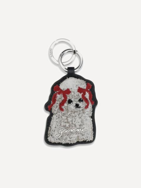 GANNI Poodle Key Ring