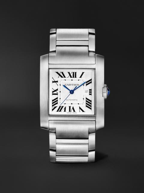 Cartier Tank Française Automatic Stainless Steel Watch, Ref. WSTA0067