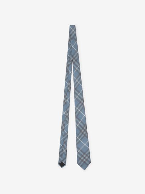 Burberry Check Silk Tie