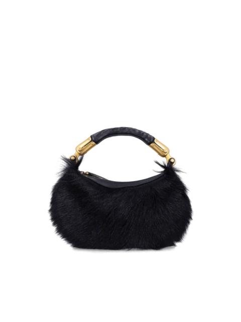 Balmain fur tote bag