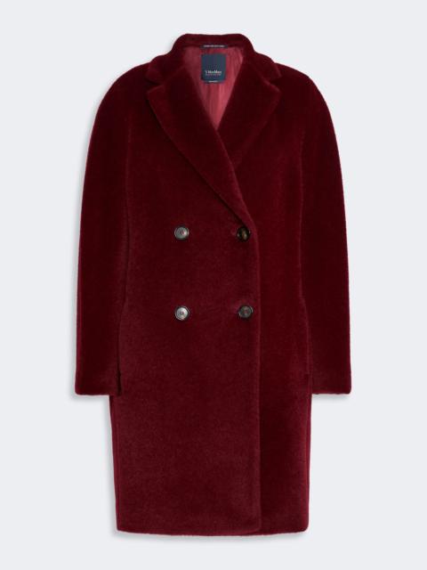 'S Max Mara ROSETO Alpaca and wool midi coat - BORDEAUX