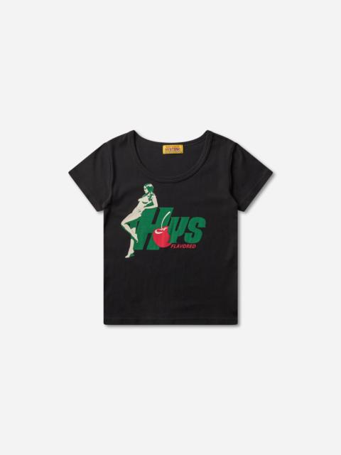 Hysteric Glamour Women's HYS Flavor Baby T-Shirt Black