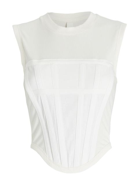 Dion Lee Corset Jersey Rib Knit Tank Top