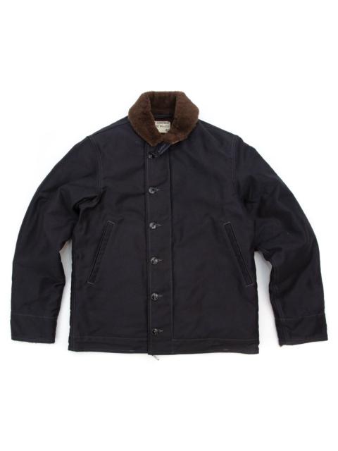 The Real McCoys MJ14109 N-1 Deck Jacket (Navy)