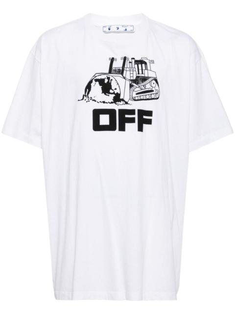 Off-White graphic-print cotton T-shirt