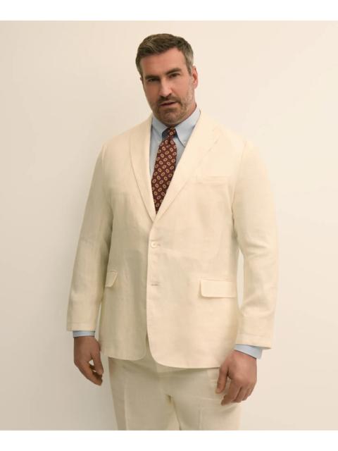 Brooks Brothers Big & Tall Linen Suit Jacket