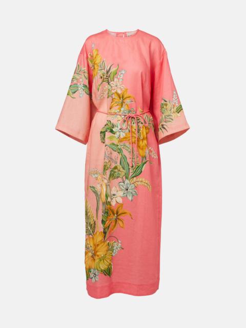 ALÉMAIS Anika floral maxi dress