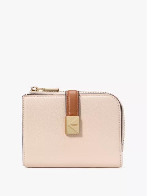 kate spade Deco Colorblocked Small Compact Wallet