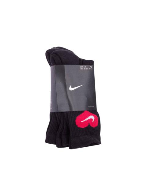 Nike Nike Certified Lover Boy Socks (3-Pack) 'Black'