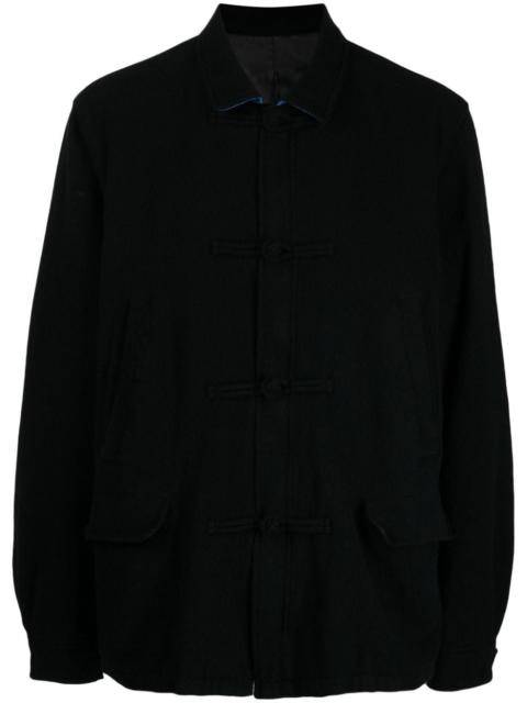 UNDERCOVER spread-collar wool jacket