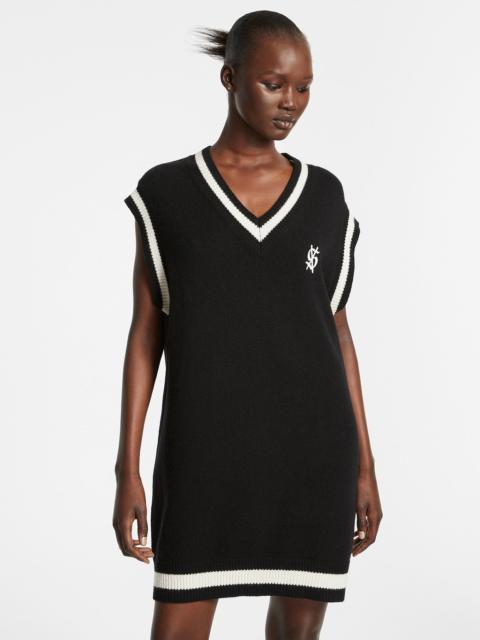 Ksubi CROSS DOLLAR KNIT DRESS BLACK