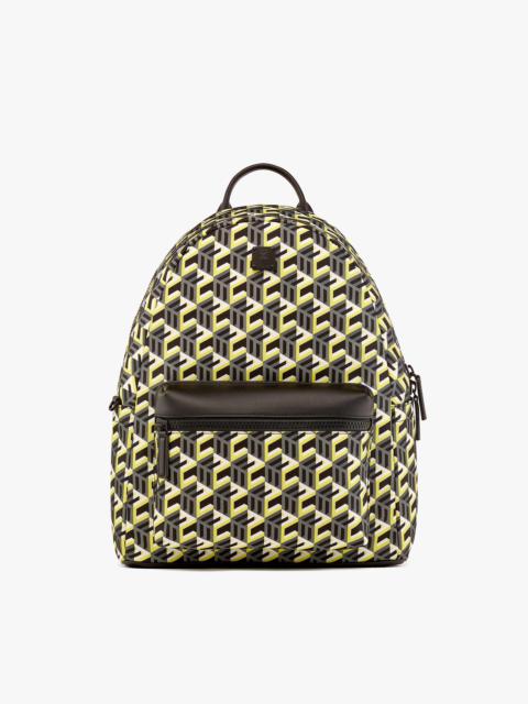 MCM Stark Backpack in Cubic Monogram Nylon