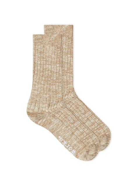Universal Works Universal Works Slub Sock