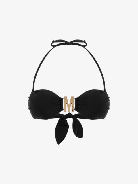 BIKINI TOP WITH M LOGO