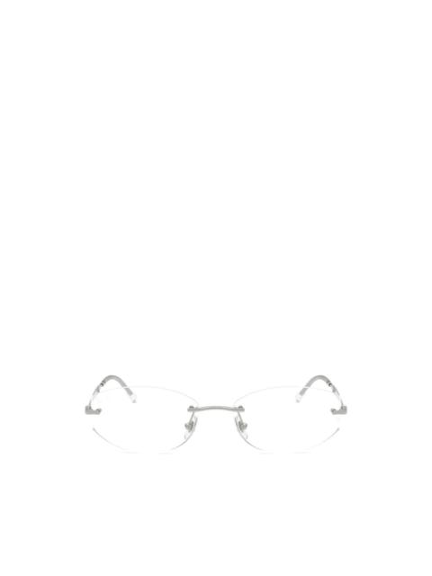 Ray-Ban rimless geometric-frame glasses
