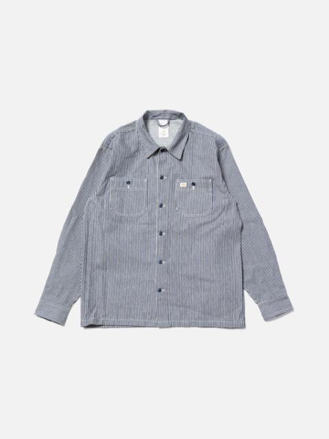 Nudie Jeans Vincent Shirt Hickory Stripe