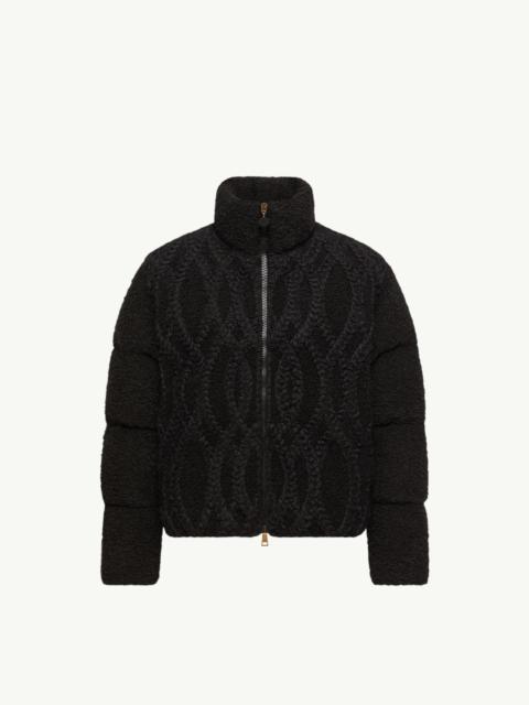 Moncler Nitidule Bouclé Short Down Jacket