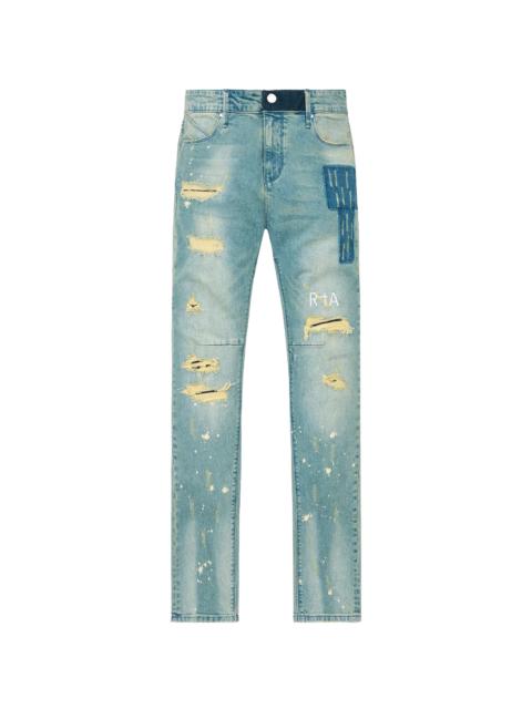 RTA Bryant Skinny Jeans "Blue Kyanite" MCCTD900 B1205BLKYN