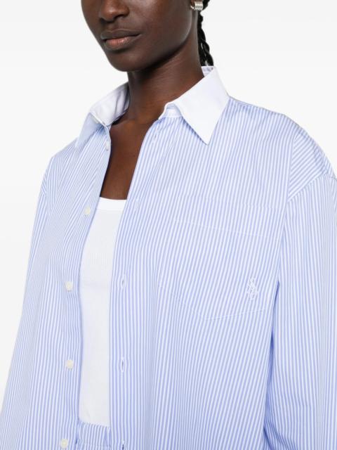 Sporty & Rich Sporty & Rich Striped Cotton Shirt