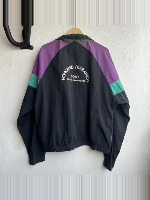 Other Designers VINTAGE 1991 HONOLULU MARATHON MAYORS WALK LIGHT JACKET