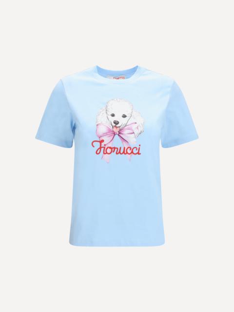 FIORUCCI Regular poodle-logo T-shirt